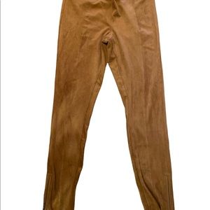 Express faux suede legging